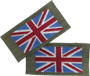 Embroidered Union Jack Patch (click for enlarged image)